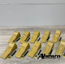 10 PK 1U3202 CAT STYLE Teeth with Pins & Keepers for Dirt Digging Buckets J200