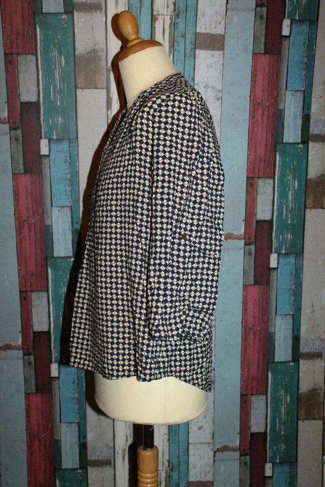 HAUT CHEMISIER IMPRIME FEMME °°° IT HIPPIE °°° TAILLE L .T42/44. PARFAIT ETAT - Photo 3/3