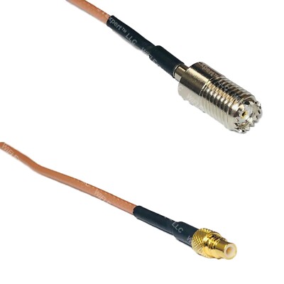 RG316 MINI UHF FEMALE to SMC MALE RF Cable Rapid-SHIP LOT