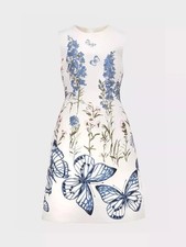 womens HOBBS sleeveless dress party evening cocktail tea size uk 10 eur 38 usa 6
