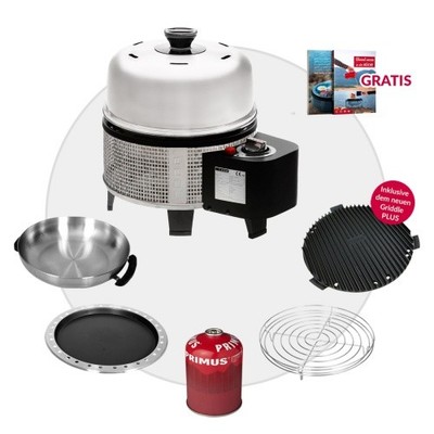 COBB Gas DELUXE 2.0 Grill Multifunktionsküche Set 6 teilig Outdoor Gasgrill Camp