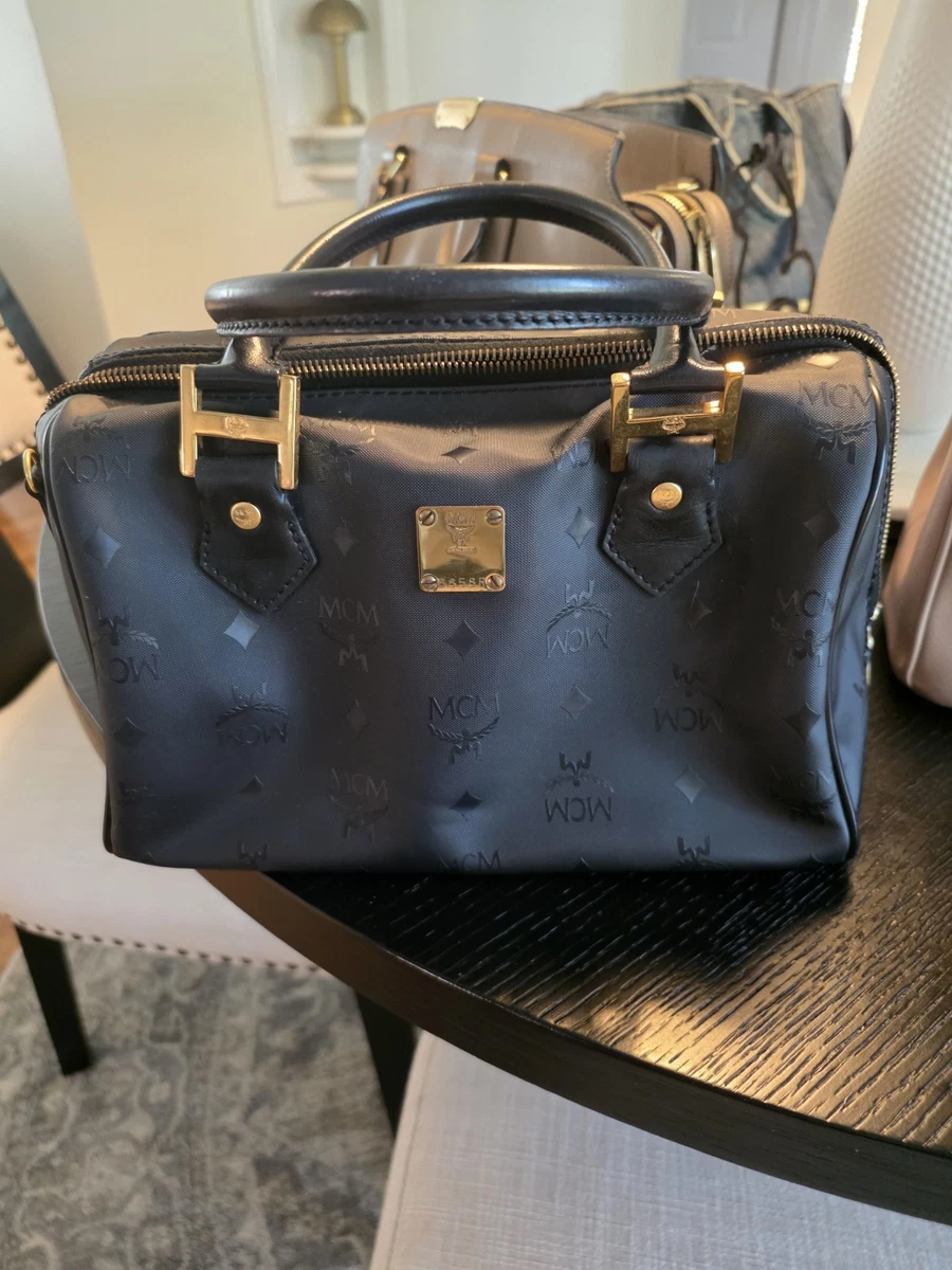 MCM Satchel/Top Handle Bag Black Bags & Handbags for Women for