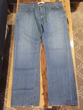 Levi's 559 Men's Relaxed Fit Straight Medium Wash Jeans Blue 38x32 Cotton Denim