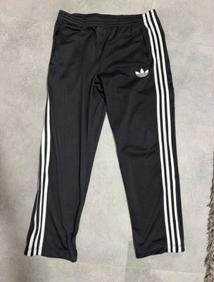 Adidas Originals Firebird Track Pants | Schwarz Weiß | Größe M | Vintage Sports