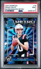 Drake Maye 2024 Panini Donruss Rated Rookie Retro #16 (RC) PSA 9 MINT