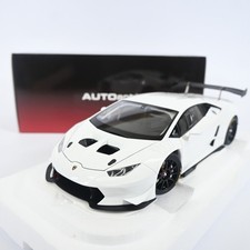 AUTOart 1/18 Lamborghini Huracan LP620-2 Super Trofeo White Diecast Model Car