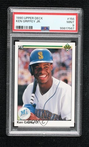 1990 Upper Deck Ken Griffey Jr #156 PSA 9 MINT HOF