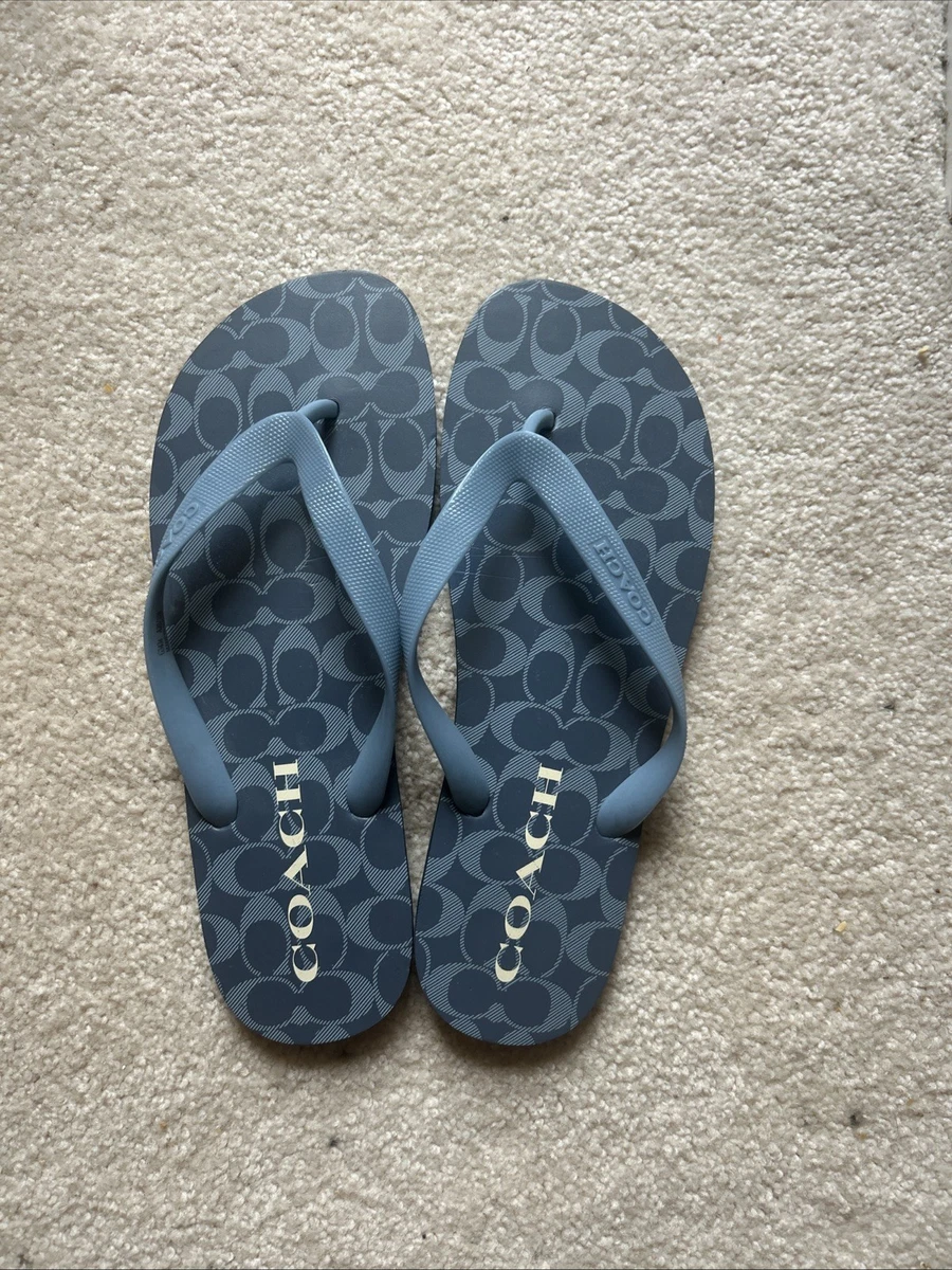 mens coach flip flops products for sale | eBay display picture 2