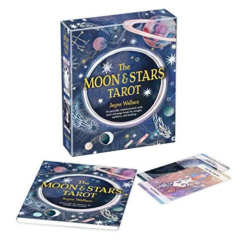 The Moon & Stars Tarot: Includes a full deck of 78... - Wallace, Jayne