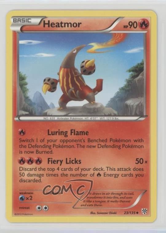 Heatmor Pokémon Black & White Plasma Storm #23