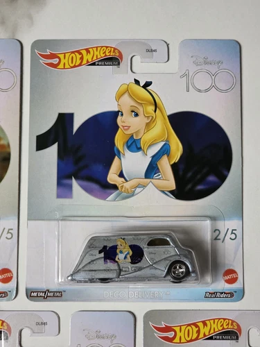 2023 Hot Wheels Premium Pop Culture Disney 100 Years (Complete Set of 5) - Picture 4 of 16