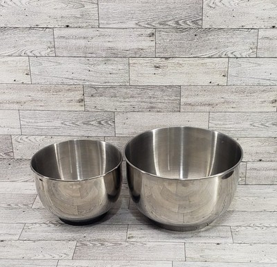 Stainless Steel Mixing Bowls  Sunbeam Mixmaster Heritage Series  Model 2346