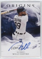 2020 Panini Chronicles Origins Signatures Willi Castro #29 Auto 0zg6
