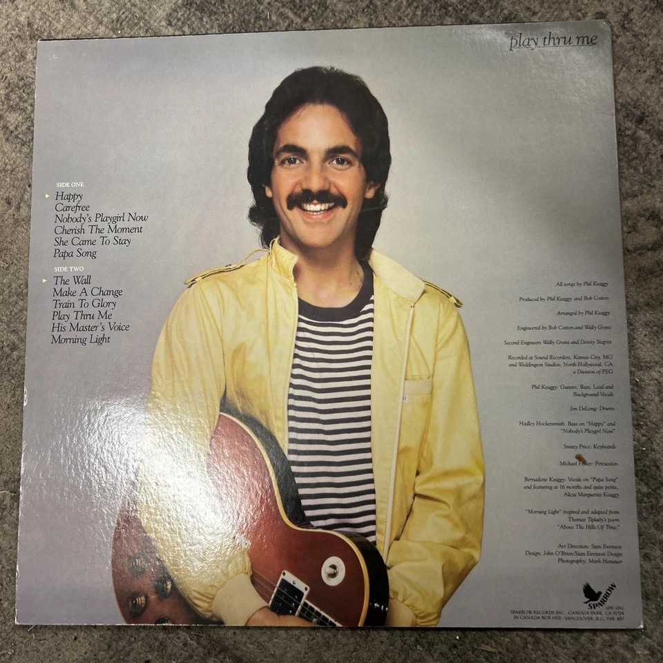 Phil Keaggy-Play Thru Me LP (Glass Harp) - Image 2 of 4