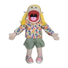 Silly Puppets Cindy Peach Hand Puppet Ages 8 And Up 25 Inch Size