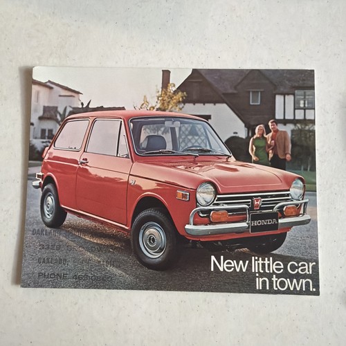 1970 Honda 600 Sedan Dealer Brochure