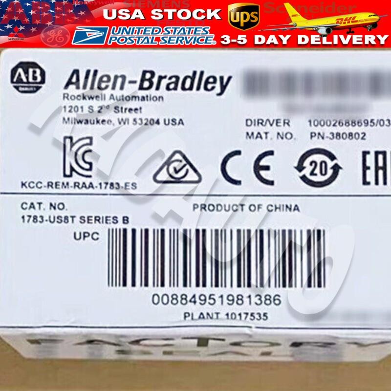 1 PCS New 1783-US8T /B Allen Bradley Stratix2000 Ethernet Switch Unman