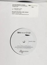 Mark Martini Presents Hollow Promise - Highway One - Canadian Promo 12" Vinyl...