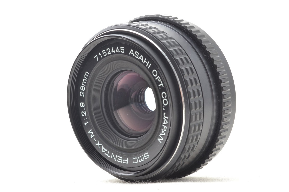MINT] Pentax SMC Pentax-M 28mm f/2.8 MF Wide Angle Lens for K from