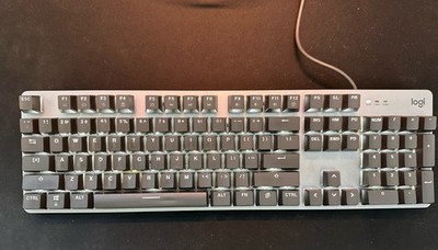Logitech K845 Mechanical Iluminated Keyboard corded aluminum mechanical keyboard