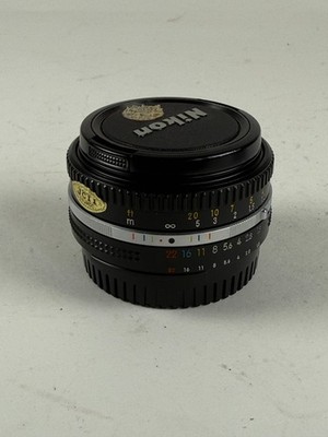 Nikon Nikkor Ai-s AIS 50mm f1.8 Lens Prime Pancake SLR Late