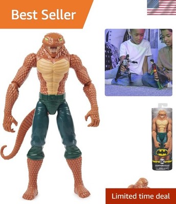 Batman 12-inch Copperhead Action Figure, for Kids Aged 3 and up