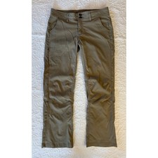 Prana Halle Sand Zion Hiking Pants Womens 8 Short Inseam Roll Up Cargo