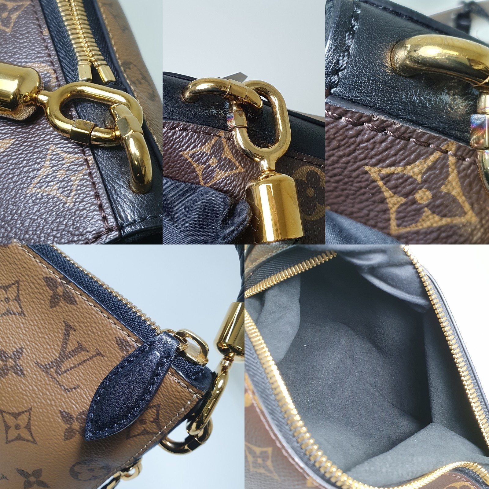 Authentic Louis Vuitton Reverse Triangle Softy M4… - image 10
