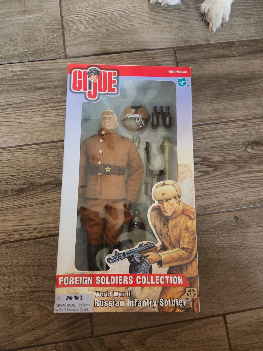 giジョー ロシア　1/6 GI Joe 2002 WWII European Theater 1:6 - Factory Sealed