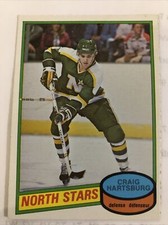 1980-81 O-Pee-Chee Craig Hartsburg Rookie Card #317 Minnesota North Stars