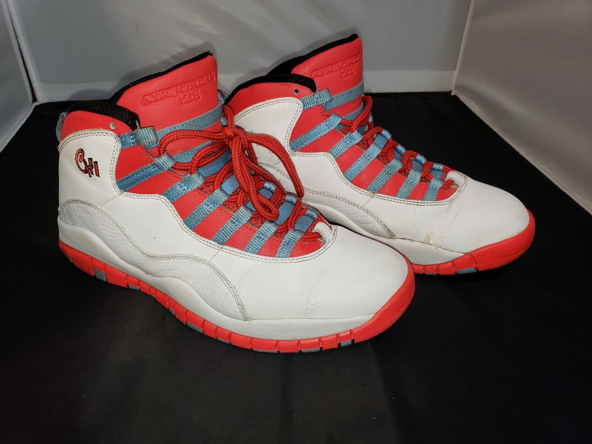 Air Jordan 10 ホワイト/レッド/ブルー Air Jordan 10 'White & Varsity Red' Release Date. Nike SNKRS