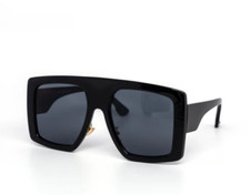Fashion Oversized Shades Designer Miami Style Thick Frame Men Women Sunglasses
