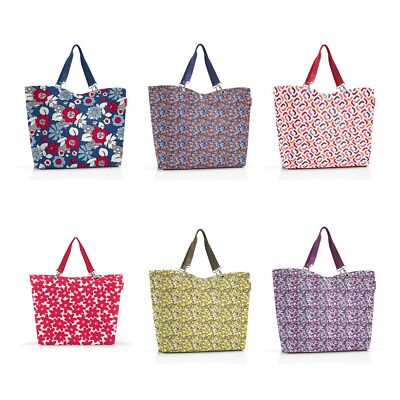 Reisenthel Shopper XL Extra Large Shopping Bag Tote Handbag Trip Travel Flower