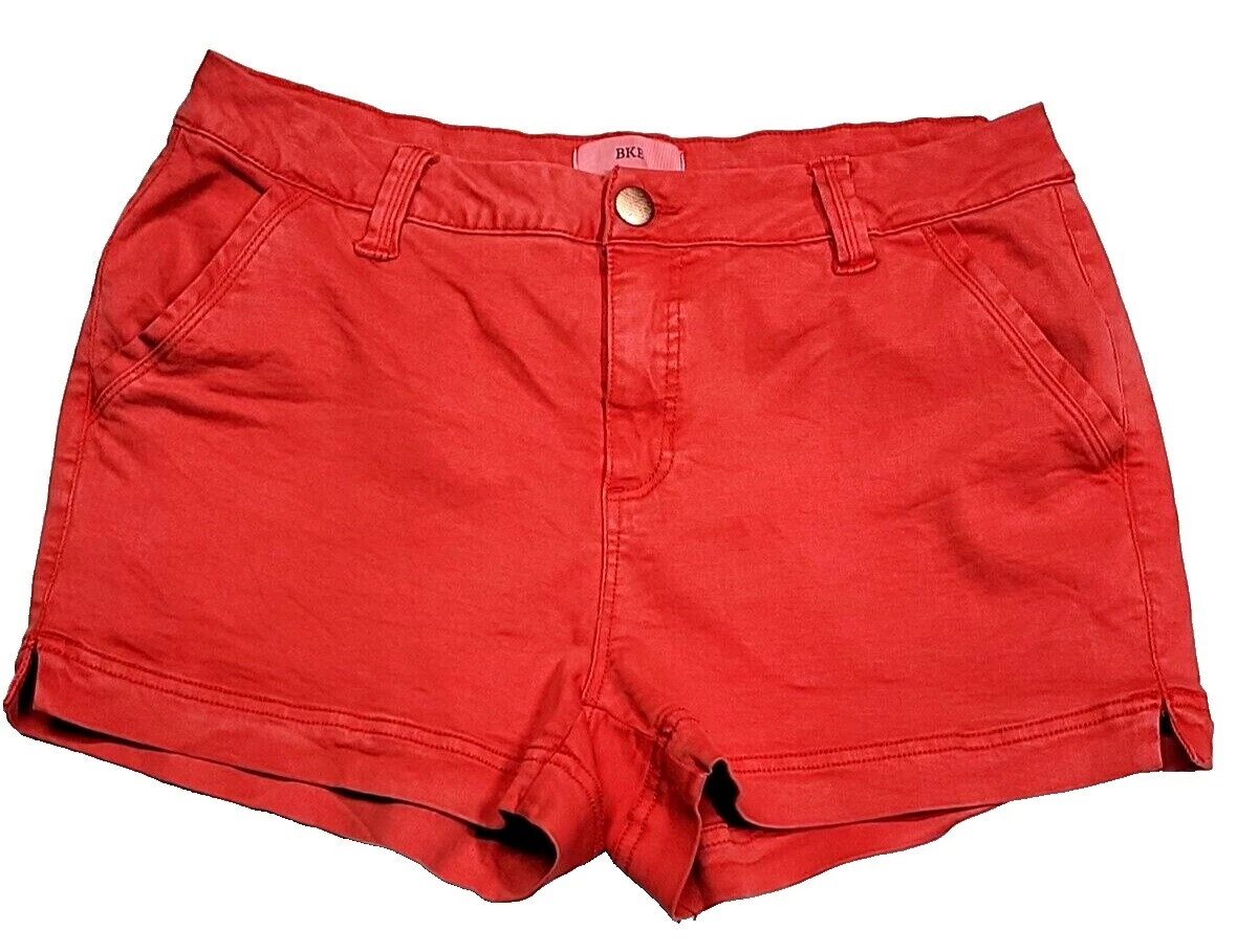 Pantalones cortos de algodón Buckle para Mujeres