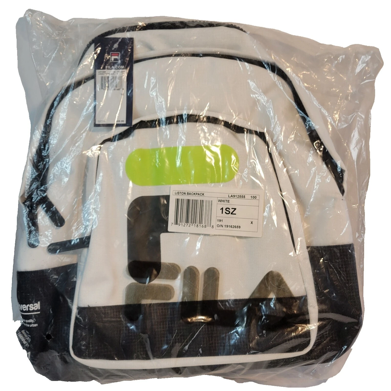 Мужские рюкзаки FILA белые