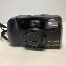 Vintage Pentax iQZoom-80e AF Auto Focus Point Shoot 35mm Film Camera AS-IS