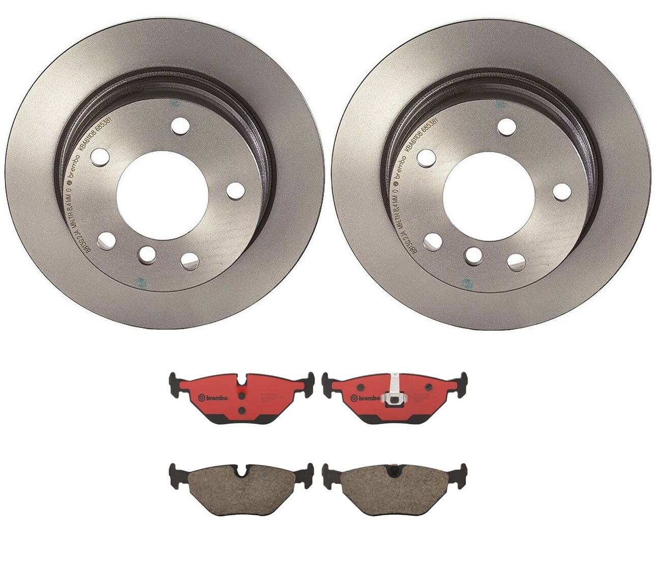 EBC BSD Rear Rotors (322x22mm) | 03-04 Infiniti G35 3.5 (Manual) (Brembo)