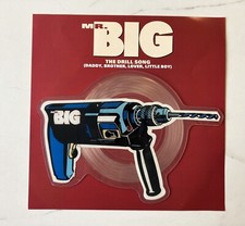 MR BIG The Drill Song 1991 UK LTD EDITION SHAPED VINYL PICTURE DISC PAUL GILBERT