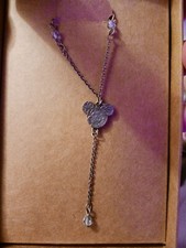 Vintage Silver Mickey Mouse Necklace