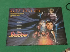 The Shadow Alec Baldwin Mini quad poster original cinema