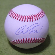 ALEX FAEDO Signed/Autographed BASEBALL BALL Florida Gators 2017 CWS MOP w/COA