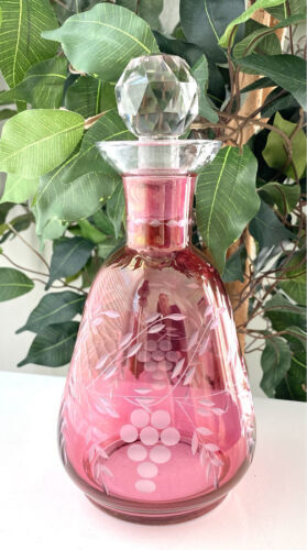 Cranberry Glass Decanters for sale | eBay