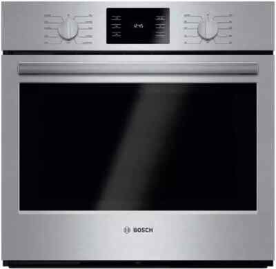 Bosch HBL5451UC 30'' Single Electric Wall Oven with European Convection, EcoClean