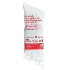 Febi 02582 Hochtemperaturfett Gleichlaufgelenkfett MoS2 Molybd&auml;nfett 90g Beutel