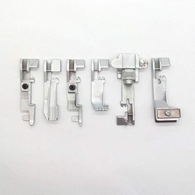Overlock Serger 6 Presser Feet Set for Singer 14CG754 14SH654 14SH754 14hd854