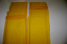 10 Kraft Bubble 000 Shipping Mailers Padded Envelopes Self-Seal 4x7 inches