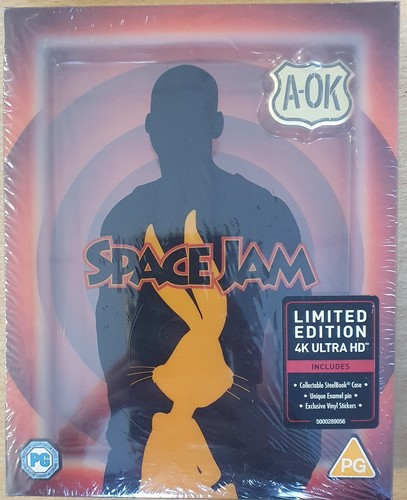 Titans of Cult - Space Jam - 4k UHD Blu Ray Limited Edition Steelbook - Sealed - Picture 2 of 3