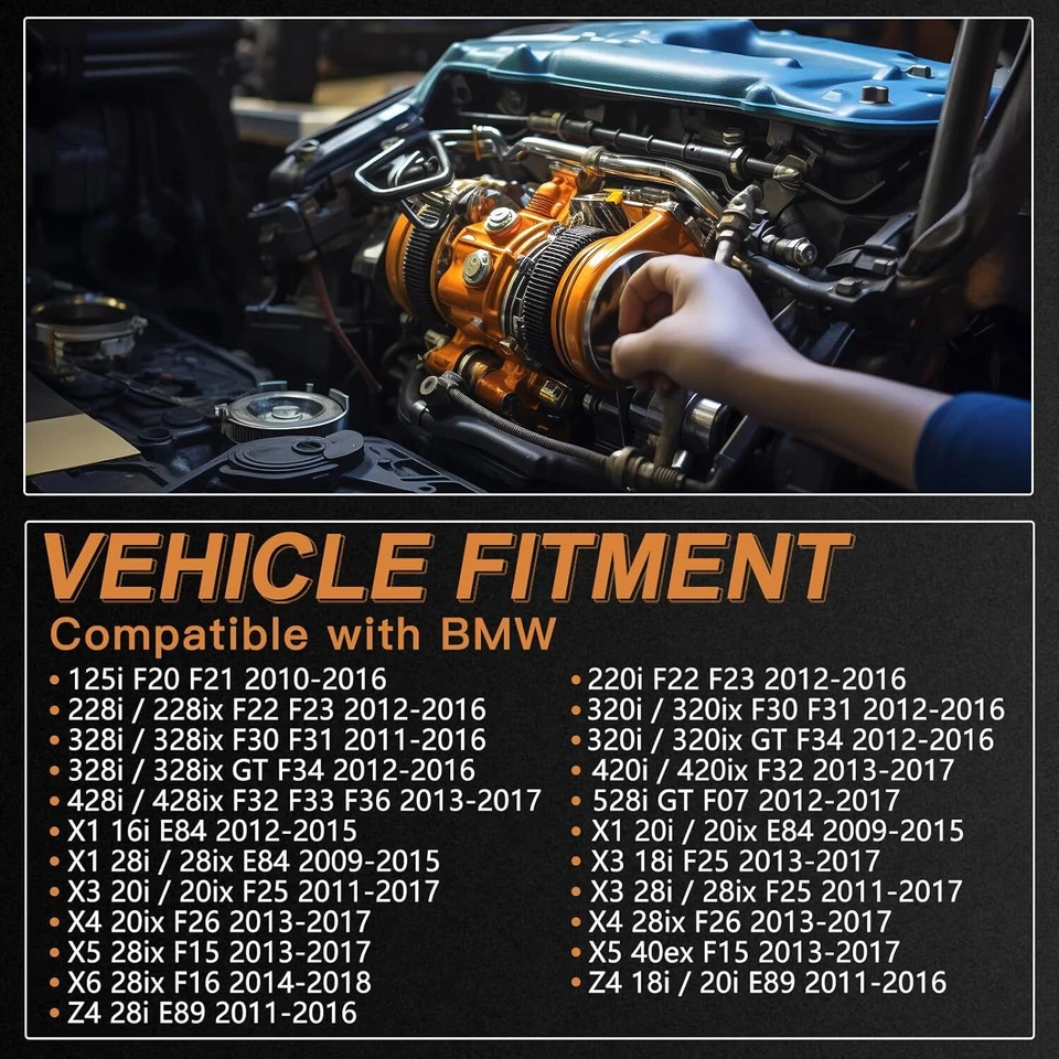 Engine Crankshaft For 2009-2018 BMW 125i 220i 228i 320i 328i 320i X3 X4 X5 N20 Foto 3 de 4