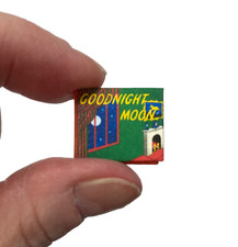 GOODNIGHT MOON 1:12 Scale Miniature Readable Color Illustrated Book