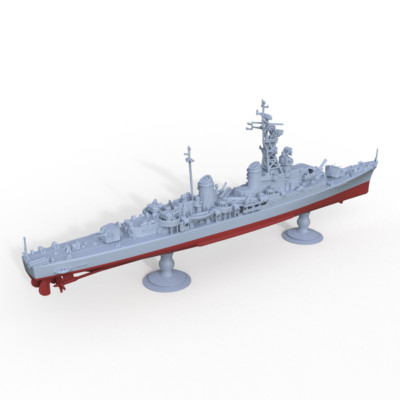 SSC1250734S 1/1250 Italian Indomito Class Destroyer Impetuoso 1958 FULL HULL